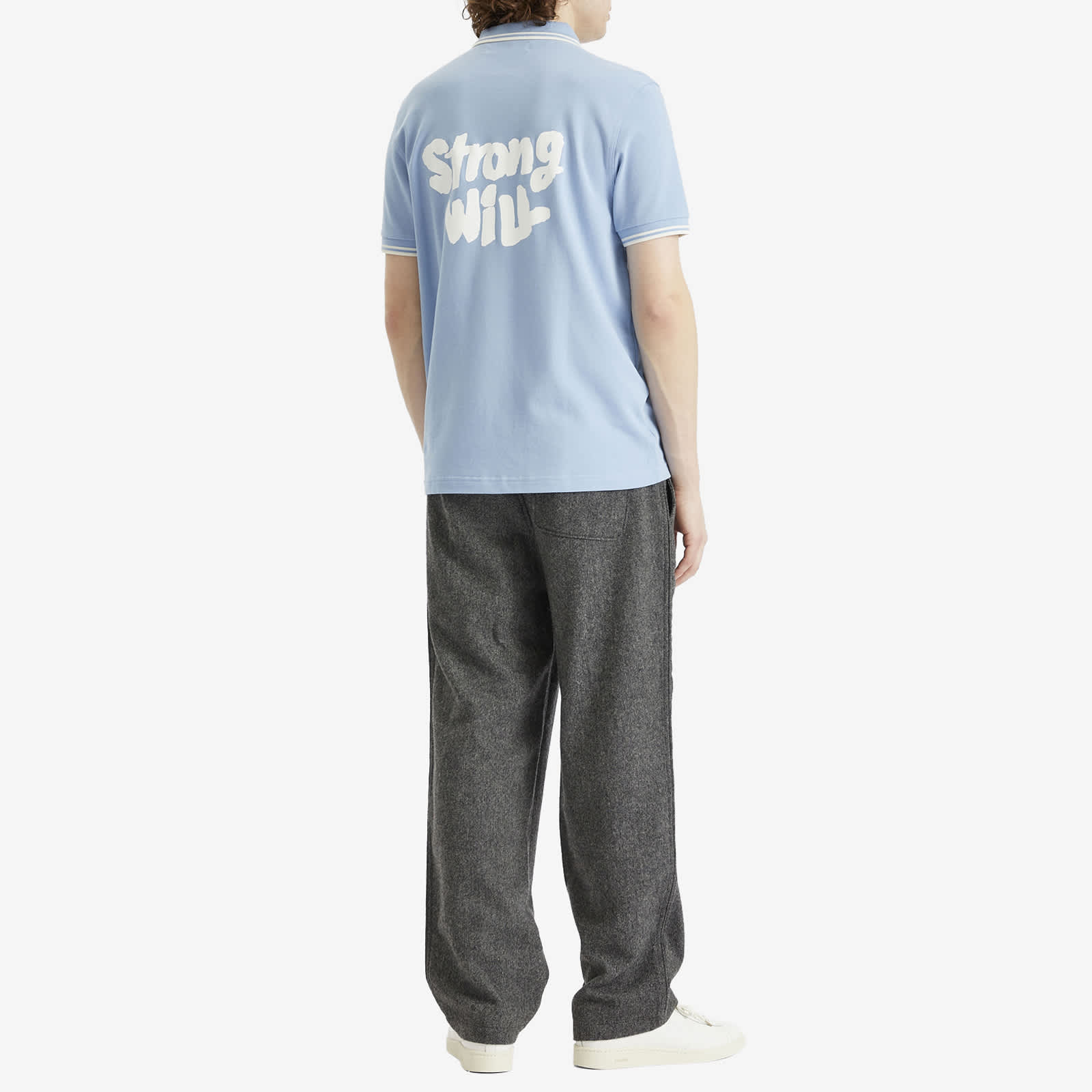 Comme des Garçons SHIRT x Fred Perry Polo Shirt - Sky Blue