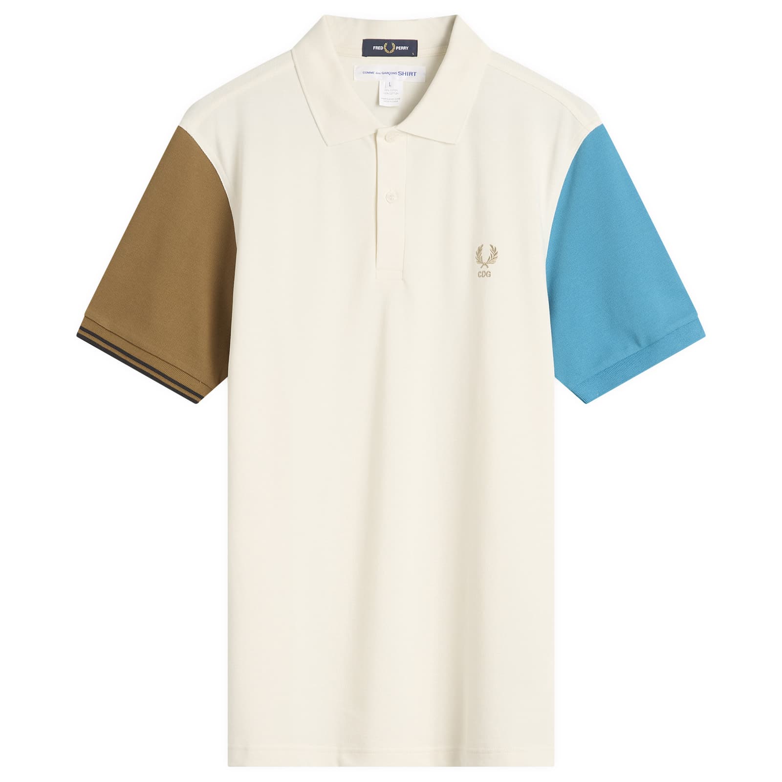 Comme des Garçons Shirt X Fred Perry Polo Shirt - Multi