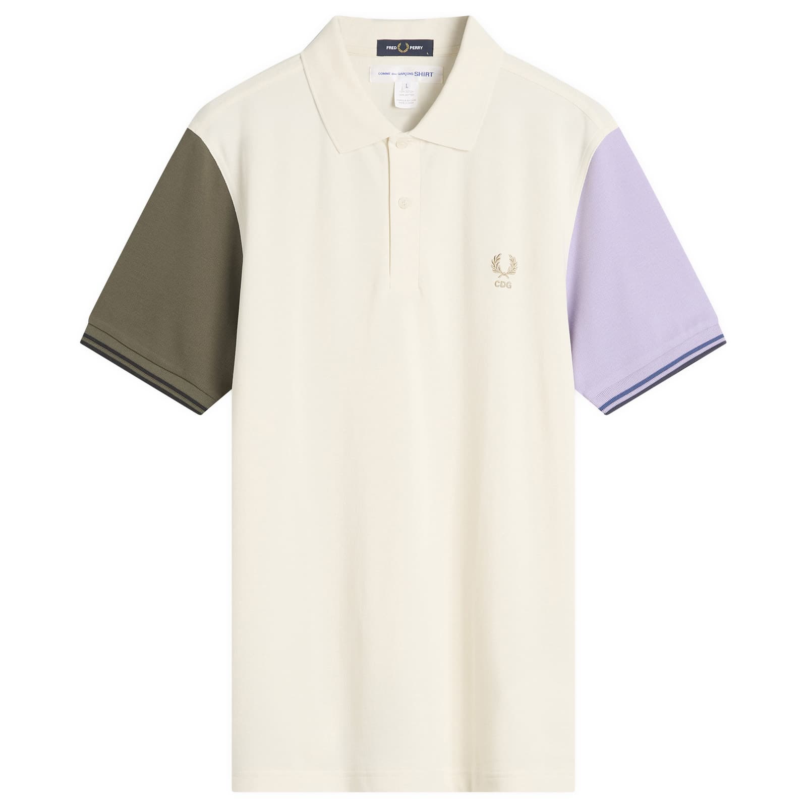 Comme des Garçons Shirt X Fred Perry Polo Shirt - Multi