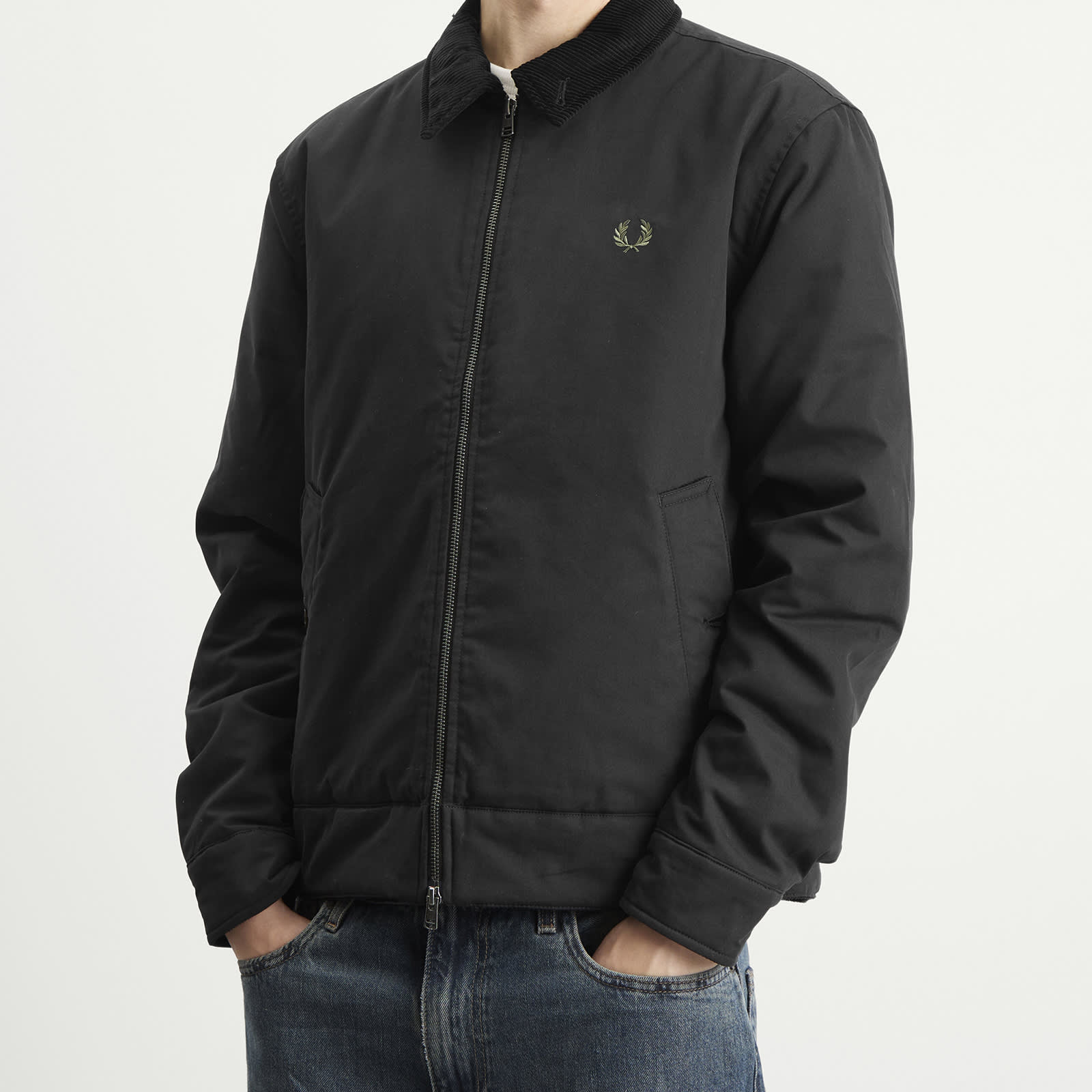 Fred Perry Cotton Caban Jacket