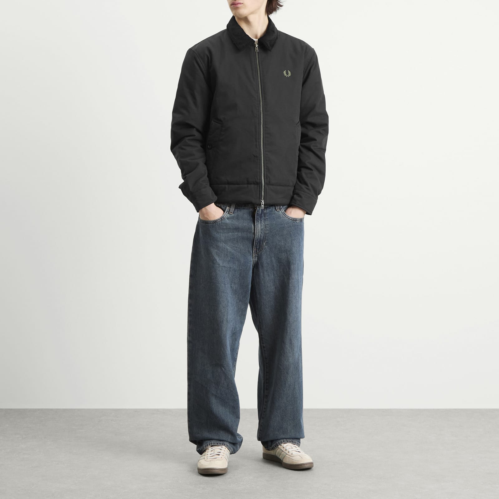 Fred Perry Cotton Caban Jacket