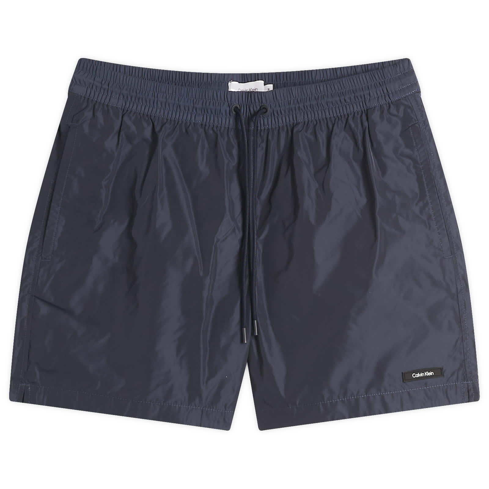 Calvin Klein Medium Drawstring Swim Shorts - Blue
