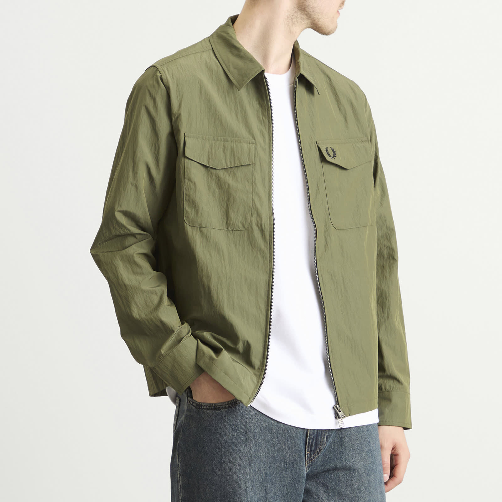 Fred Perry Zip Through Overshirt