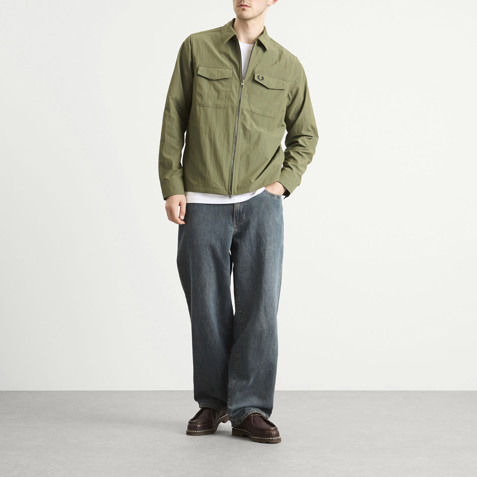 Fred Perry Zip Through Overshirt