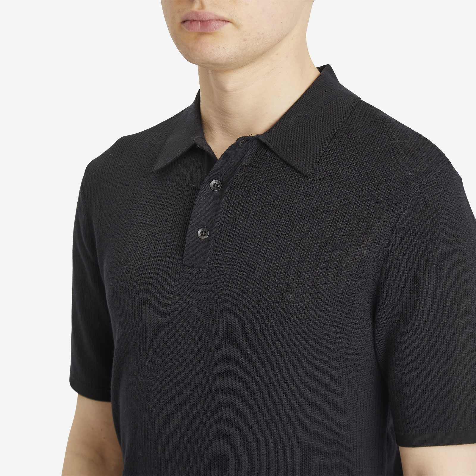 Rag & Bone Harvey Knit Polo Shirt