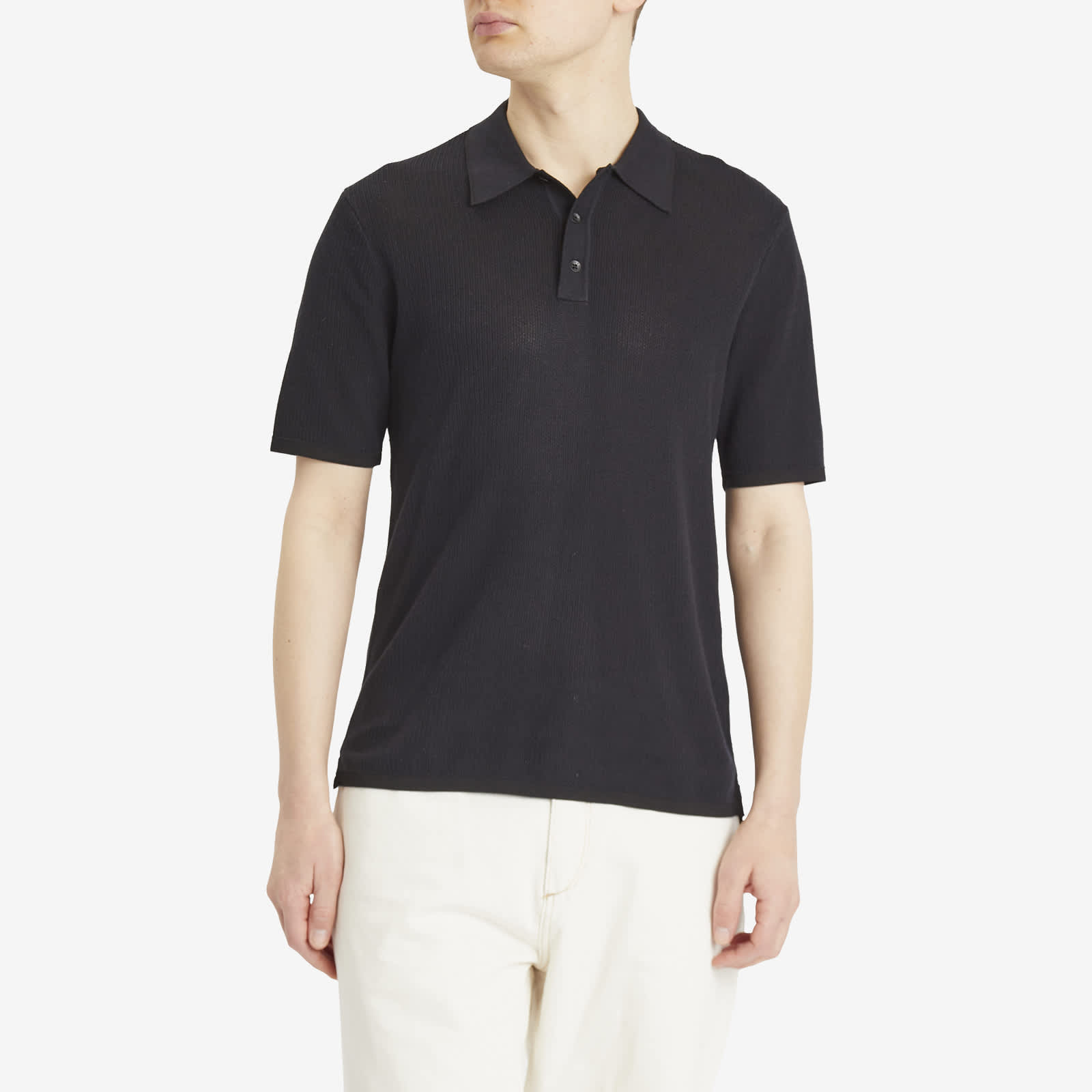Rag & Bone Harvey Knit Polo Shirt
