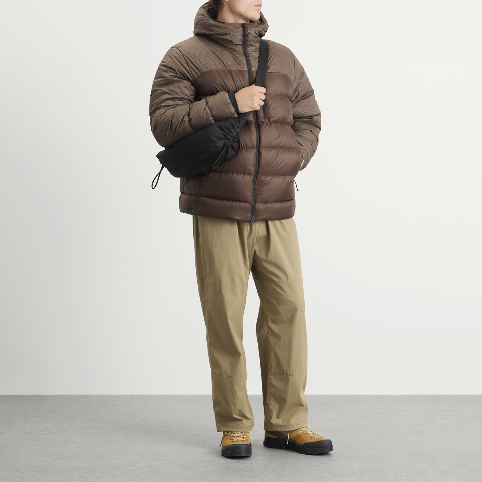 The North Face HKE Kalix Down Hooded Jacket - Smokey Brown