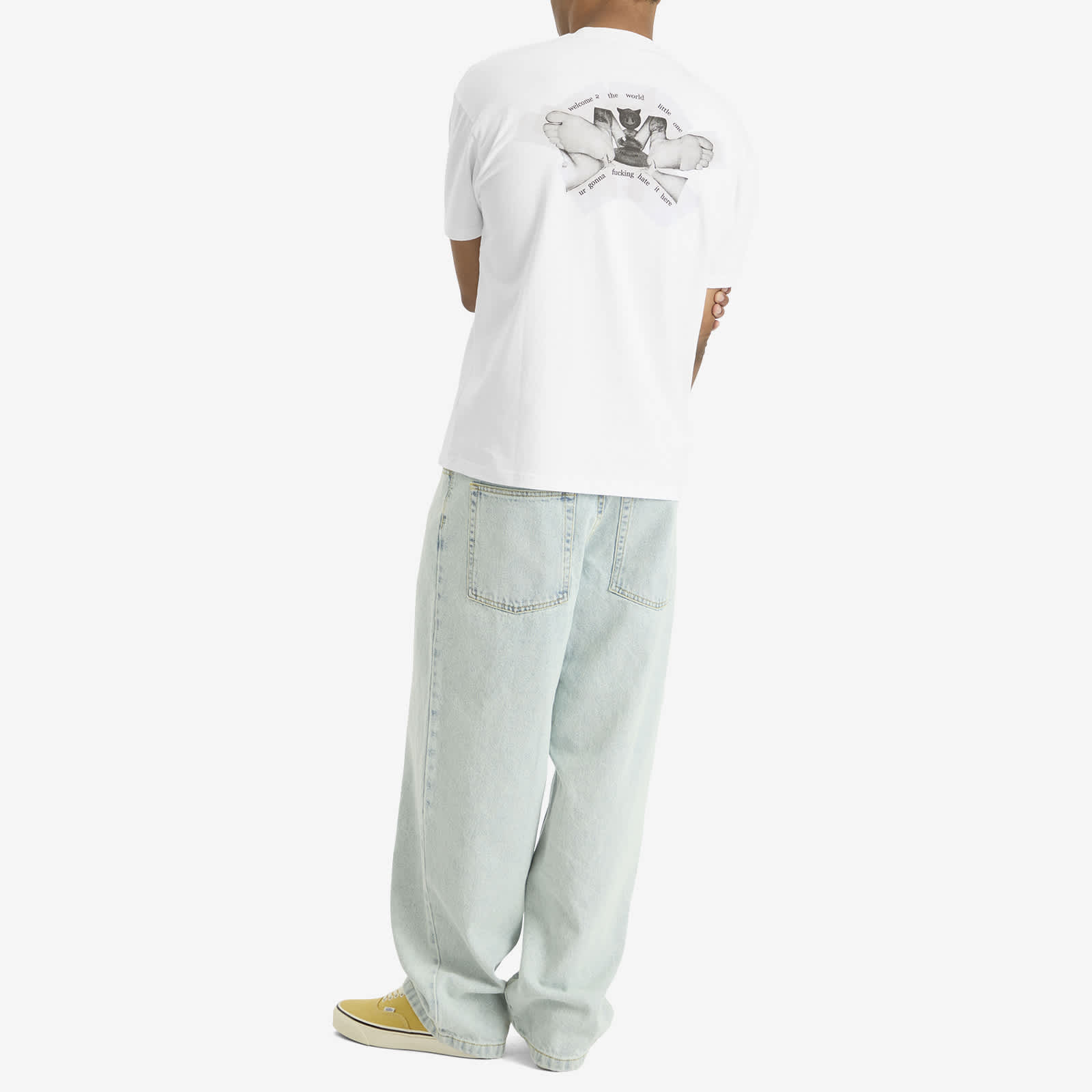 Polar Skate Co. Welcome 2 The World T-Shirt - White
