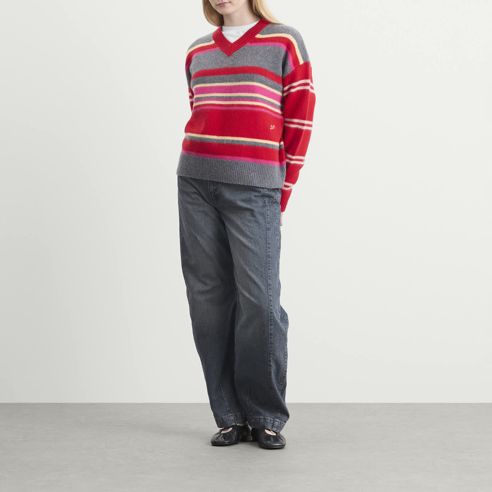 Damson Madder Rene V Jumper