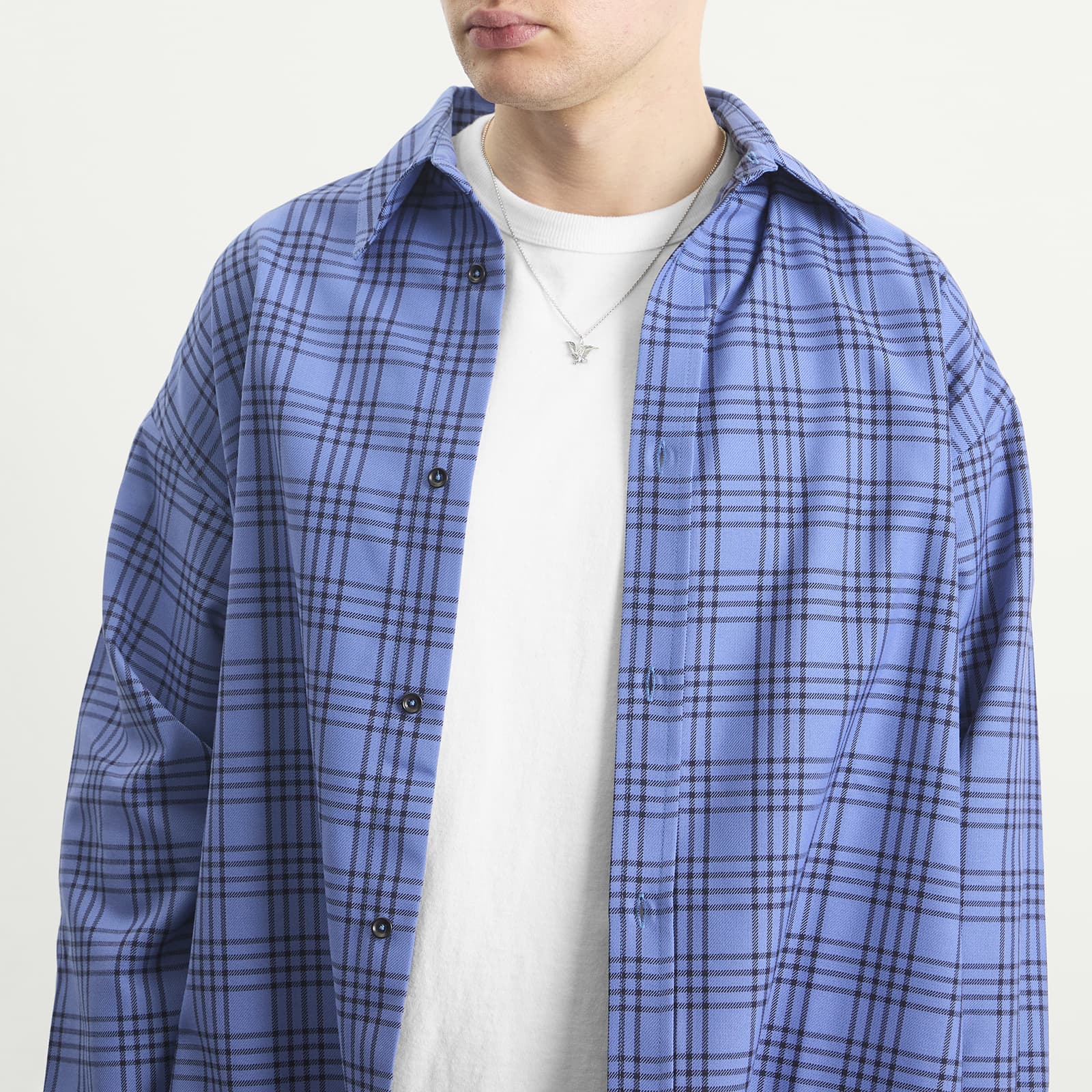 Serge DeNimes Silver Eagle Necklace