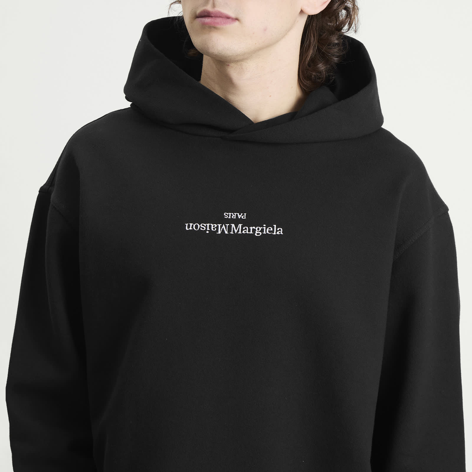 Maison Margiela Upside Down Logo Hoodie