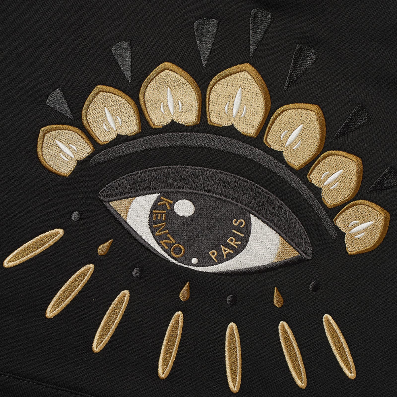 Kenzo eye hoodie black clearance