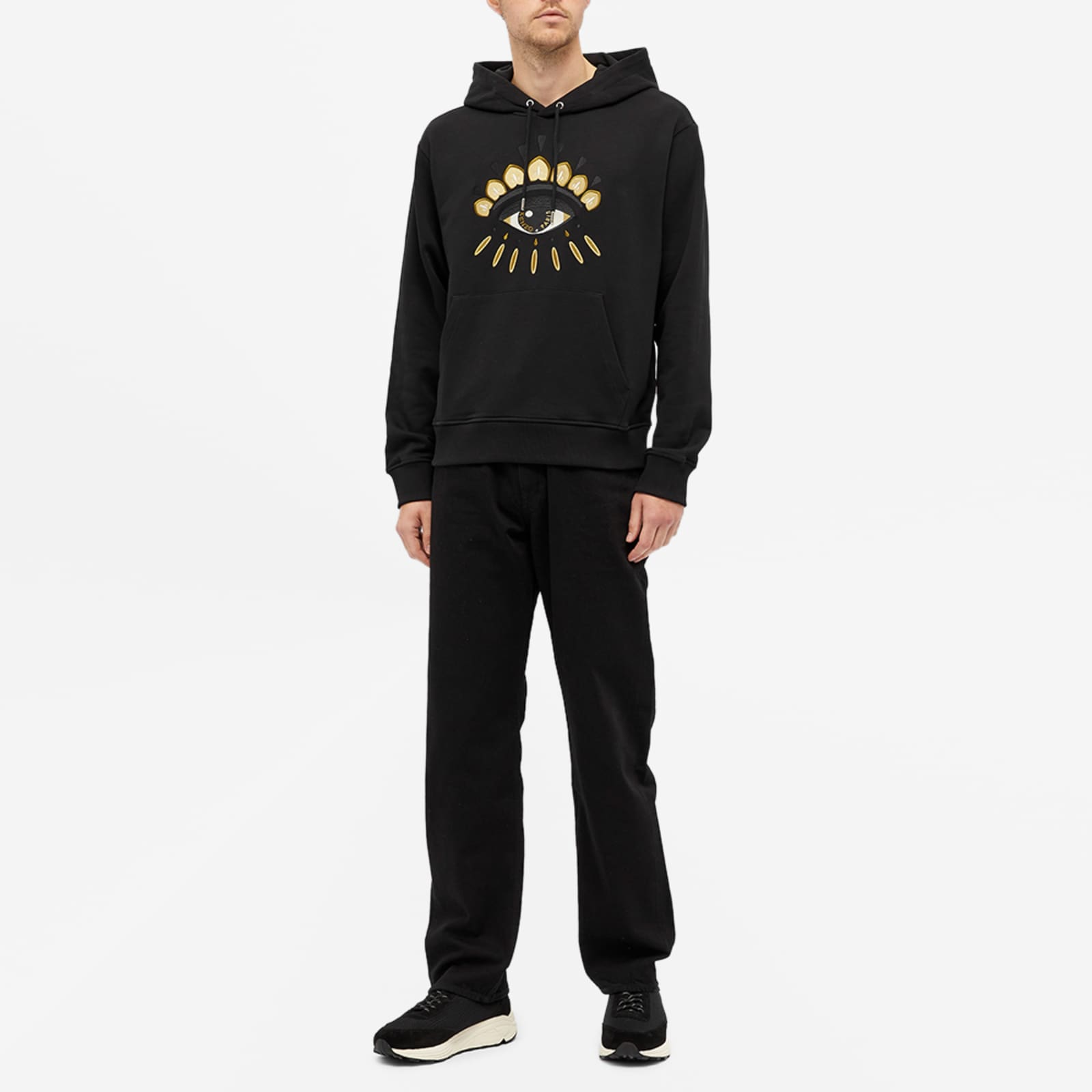 Kenzo Classic Eye Icon Popover Hoodie - Black