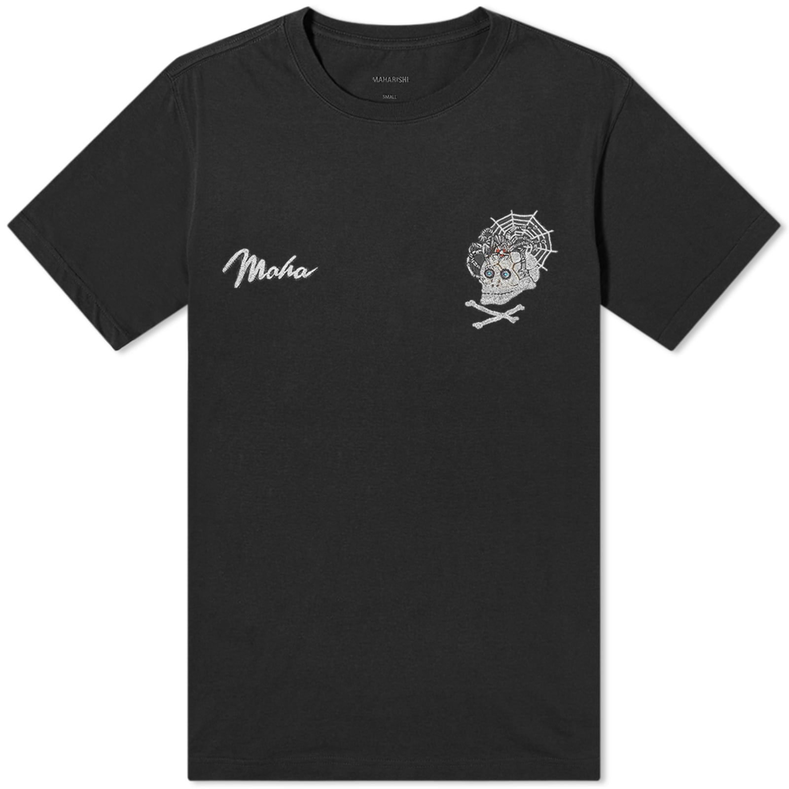 Maharishi Organic Skull T-Shirt Black | END. (NZ)