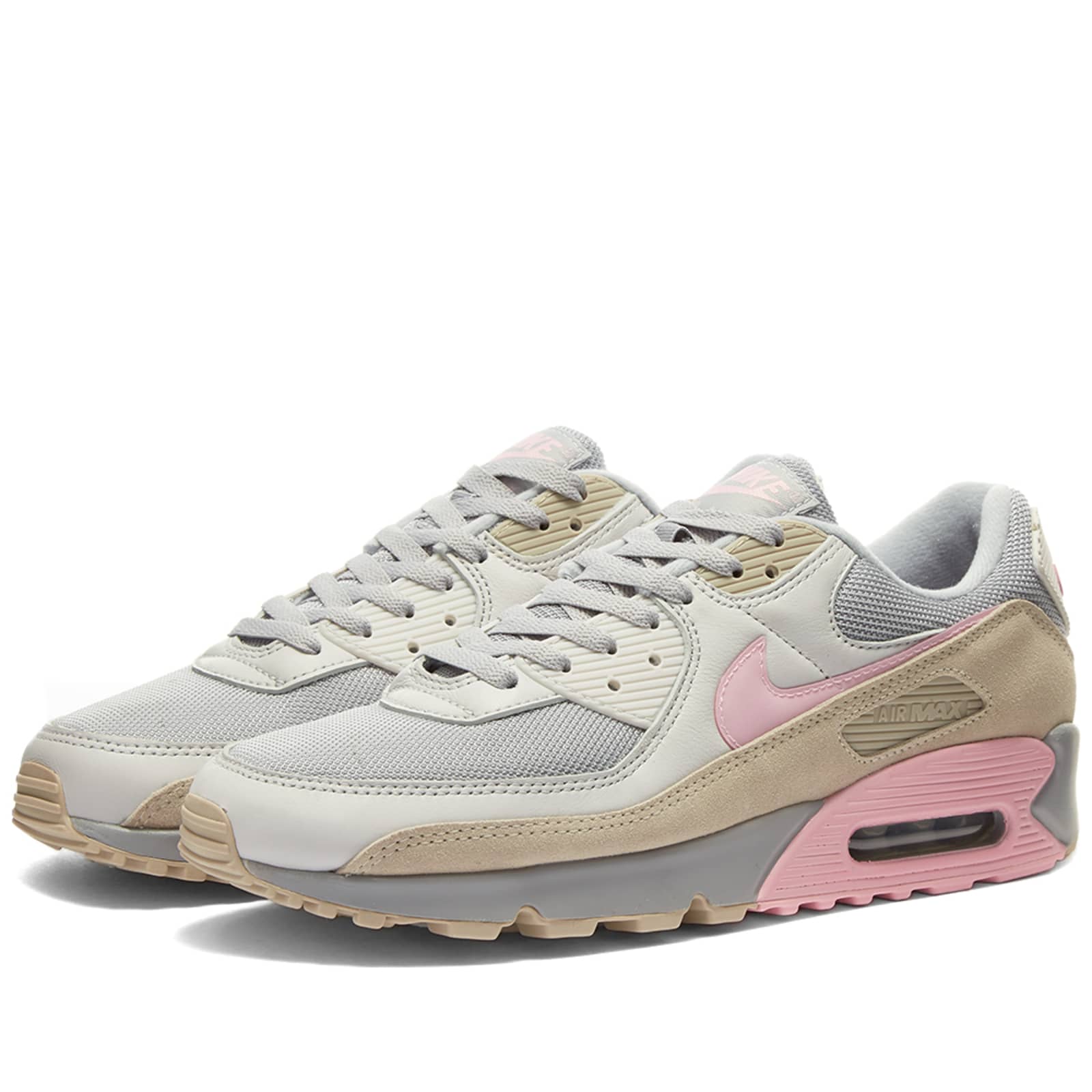 nike air max 90 vast grey pink