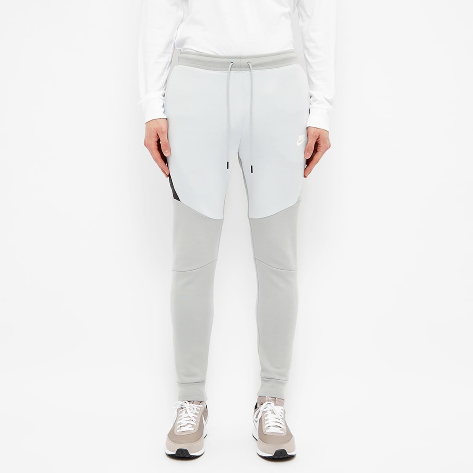 Nike Tech Fleece Jogger Smoke Grey, Platinum & White END. (US)