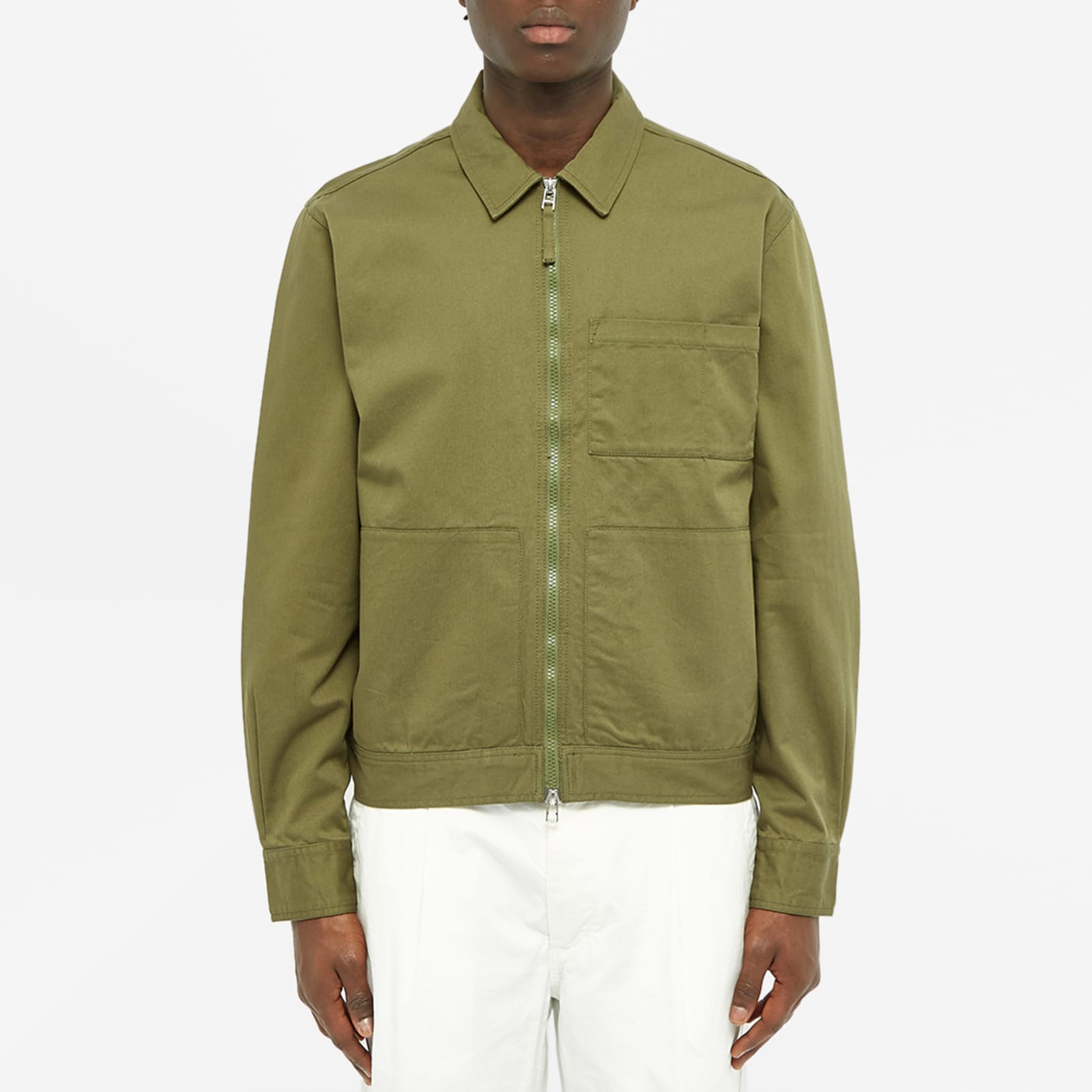 Universal Works Zip Uniform Jacket Light Olive END. (GB)