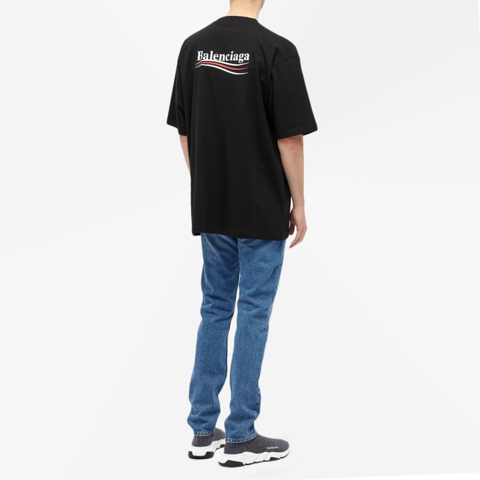 balenciaga political tee