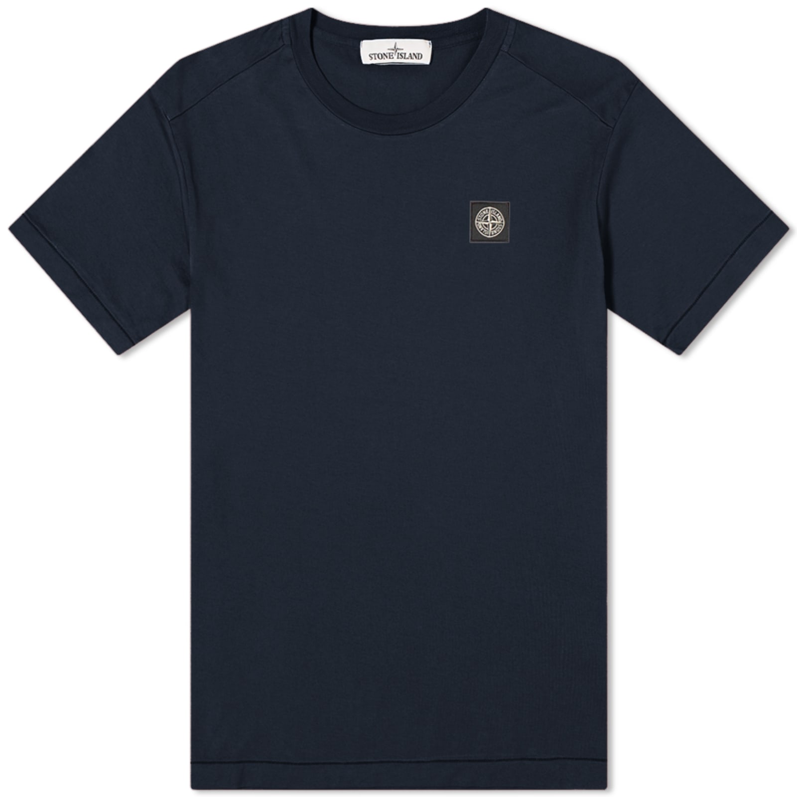 Stone Island Patch Logo TShirt Navy END.
