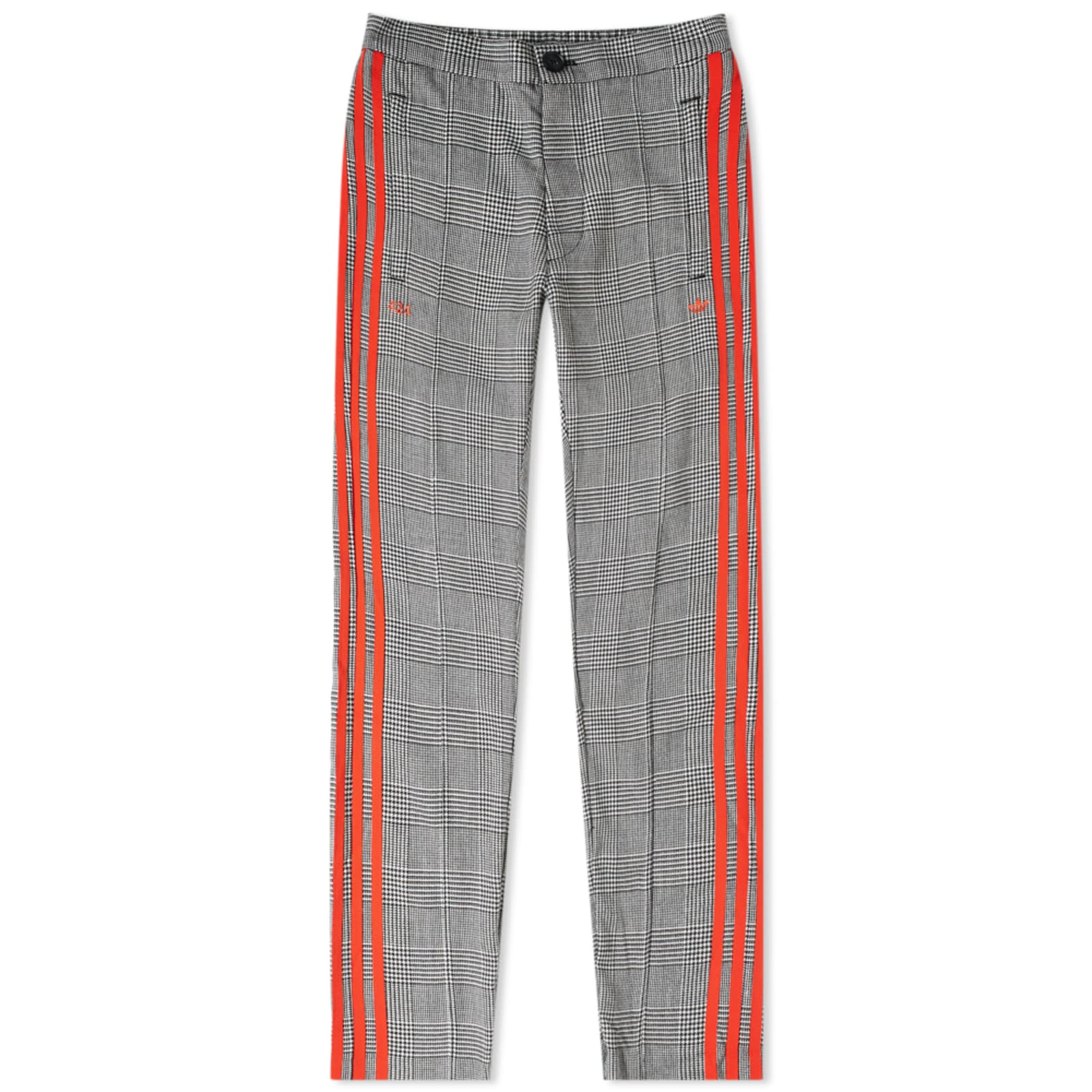 Adidas x 424 Wool Track Pant Herringbone Check END.