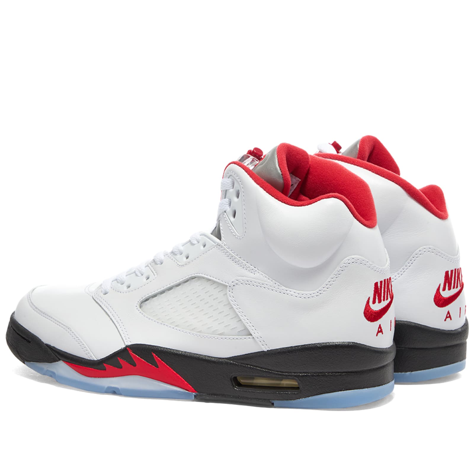 jordan 5 retro og white fire red
