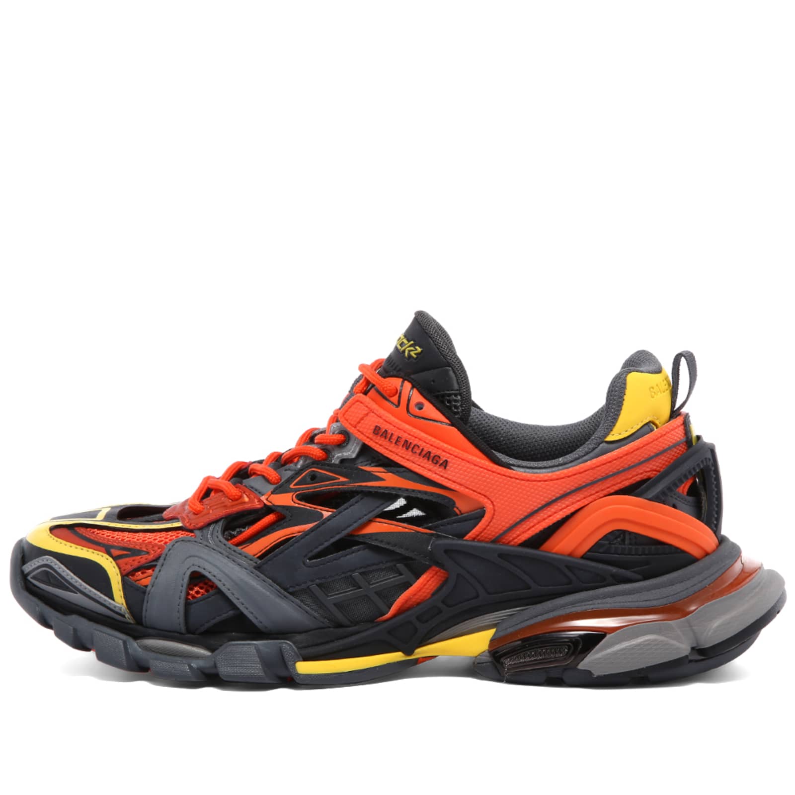 Balenciaga Track 2 Sneaker - Orange & Black