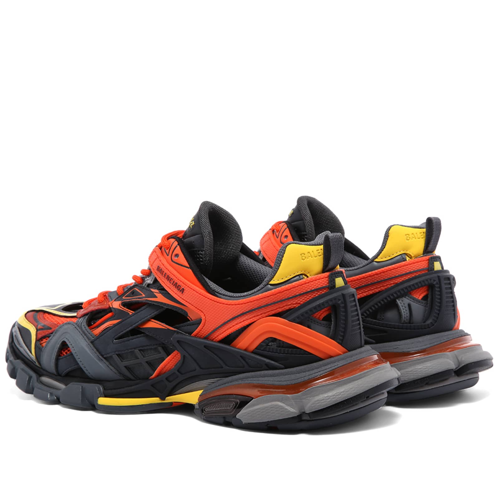 Balenciaga Track 2 Sneaker - Orange & Black