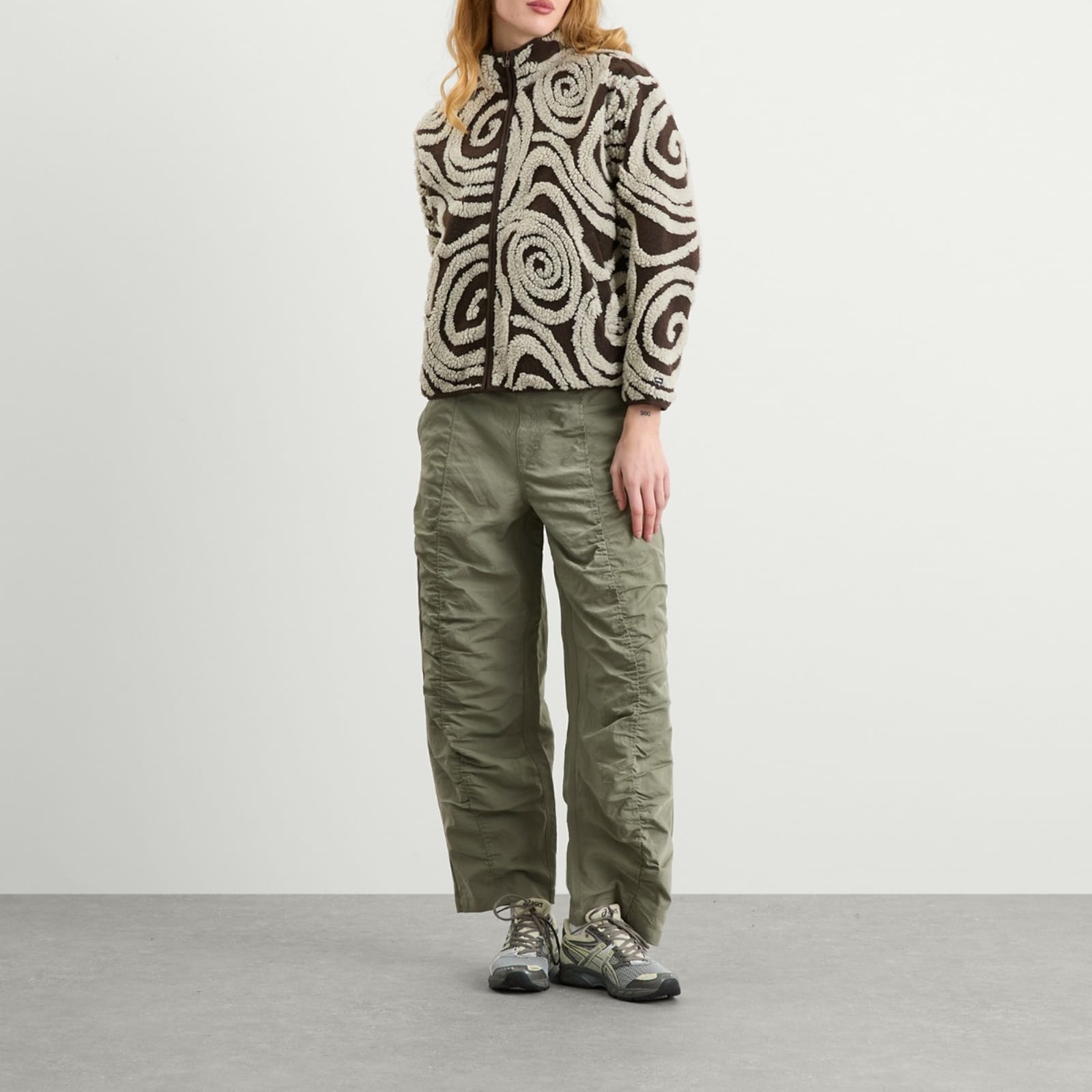 Obey Lula Flight Pant - Sage