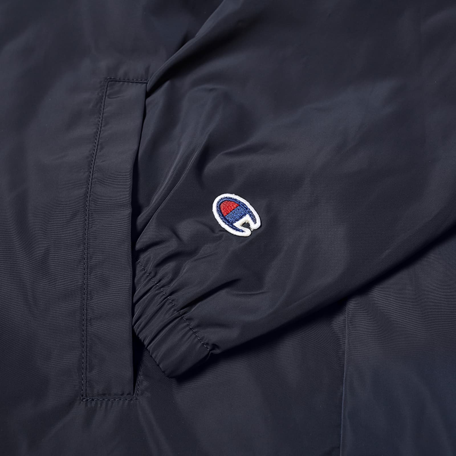 Champion Reverse Weave Script Logo Coach Jacket Navy END. (GB)