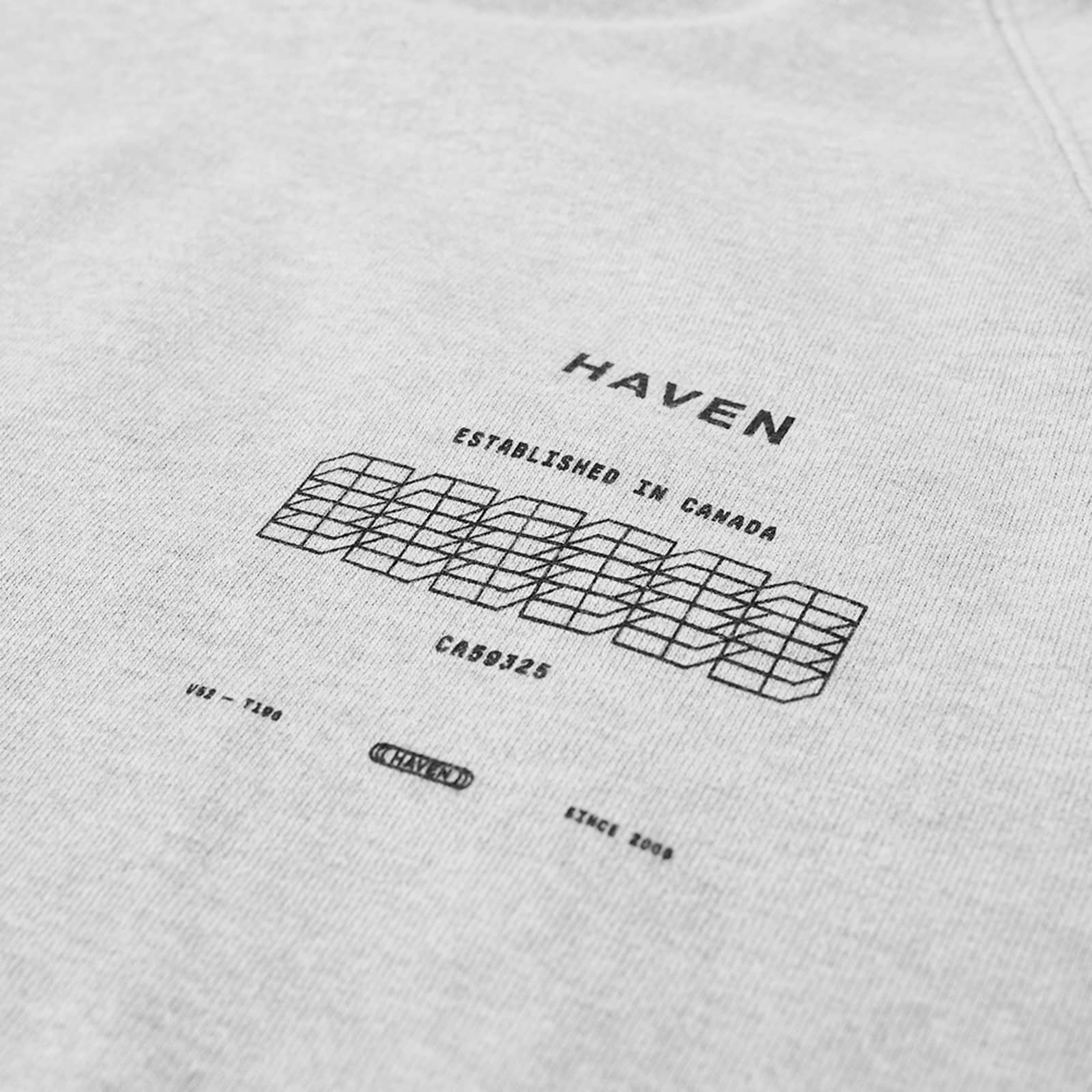 HAVEN Stacked Pullover Hoodie Grey | END.