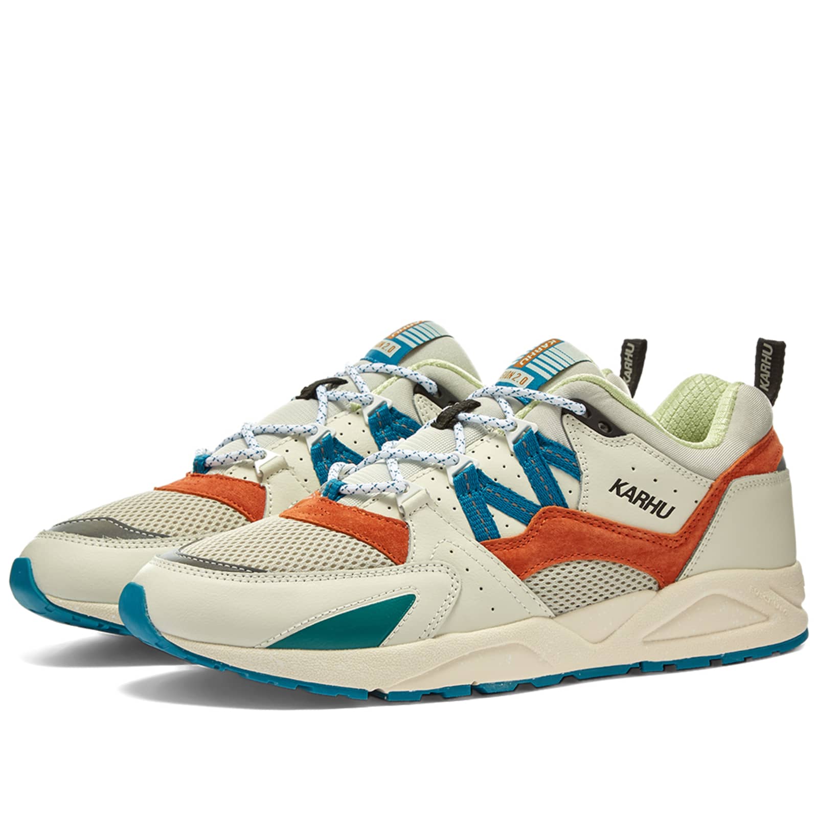 Karhu Fusion 2.0 - Lily White & Burnt Orange