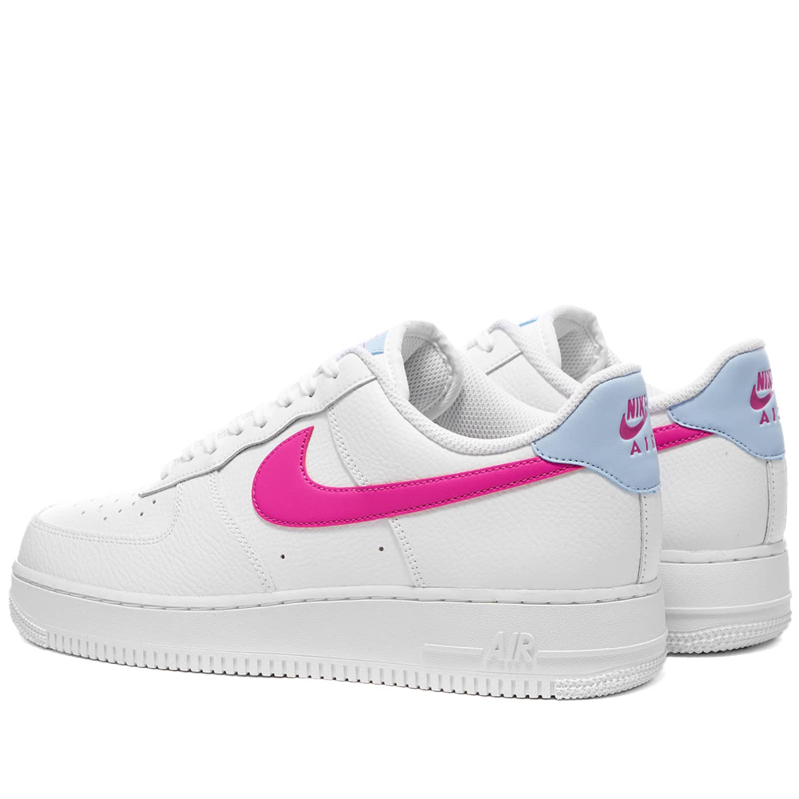 nike air force 1 pink and blue