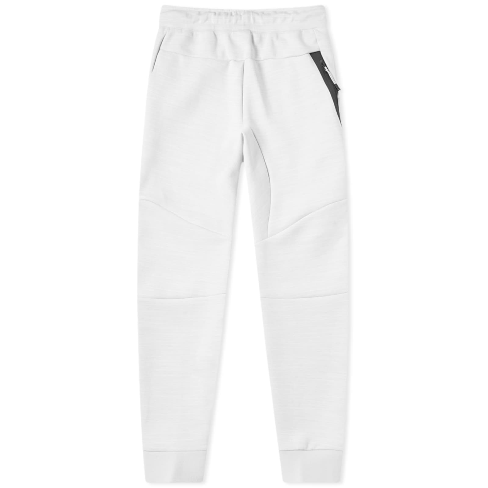 Nike Tech Fleece Heather Jogger - Dark Platinum, White & Black