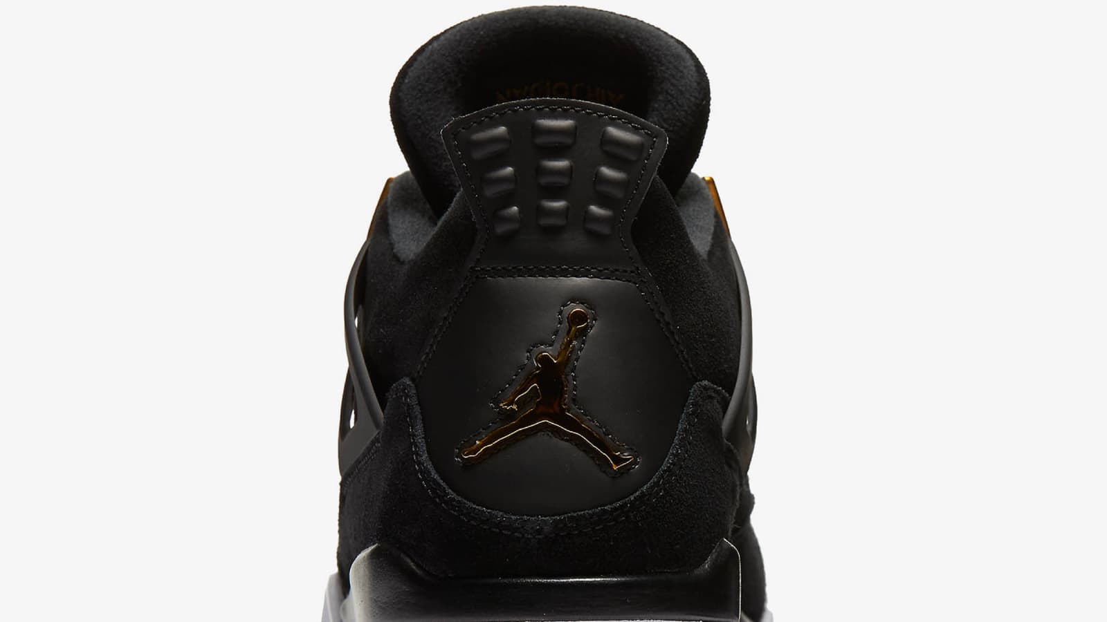 nike air jordan 4 retro royalty black gold