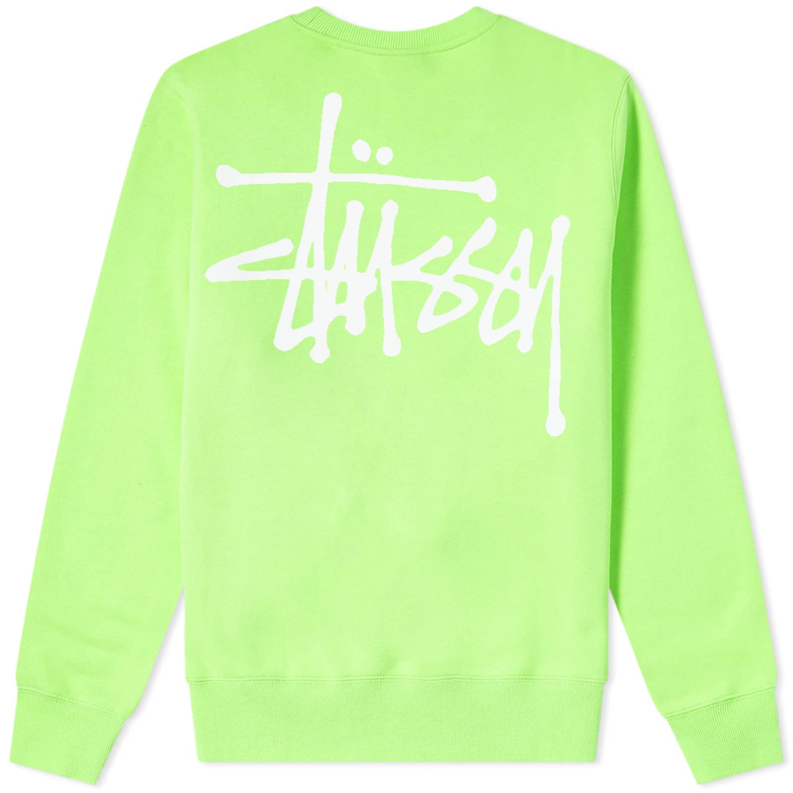 Stussy Basic Stussy Crew Green END. (JP)