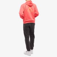 Air Jordan x PSG Pullover Fleece Hoodie - Light Fusion Red & Tour Yellow