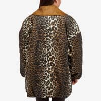 Barbour x Ganni Printed Bomber Jacket - Leopard Print