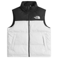 The North Face 1996 Retro Nuptse Vest - White Dune & Tnf Black