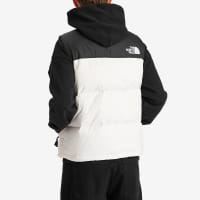 The North Face 1996 Retro Nuptse Vest - White Dune & Tnf Black