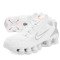 Nike Shox TL W Sneaker - White & Metallic Silver