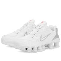 Nike Shox TL W Sneaker - White & Metallic Silver