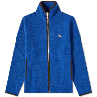 Drake's Boucle Wool Fleece Jacket - Navy