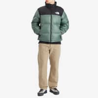 The North Face 1996 Retro Nuptse Jacket - Duck Green & Tnf Black