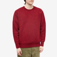 Jamieson's of Shetland Crew Knit - Cardinal
