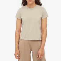 Alexander Wang Shrunken Logo T-Shirt - Clay