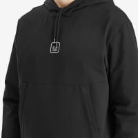 C.P. Company Metropolis Series Stretch Fleece Hoodie - Black