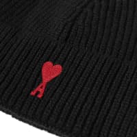 AMI Red ADC Beanie - Black