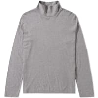 Our Legacy Turtle Neck - Grey Melange Army Jersey