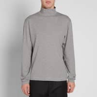 Our Legacy Turtle Neck - Grey Melange Army Jersey
