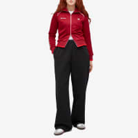 Wales Bonner Shine Track Top - Burgundy